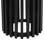 ΒΑΣΗ BAR STAND ΕΣΩΤ.ΧΩΡΟΥ ΜΕΣ.ΥΨΟΥΣ ΣΤΡΟΓΓΥΛΗ FRANTZ HM9857.12 MINDI ΞΥΛΟ ΣΕ ΜΑΥΡΟ Φ40x90Υεκ. - Image 7