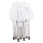 GAZEBO ΕΠΑΓΓΕΛΜΑΤΙΚΟ ΒΑΡΕΩΣ ΤΥΠΟΥ CRESSEN HM6307 ΠΤΥΣΣΟΜΕΝΟ ΑΛΟΥΜΙΝΙΟΥ 3x6x3,4Y - Image 6