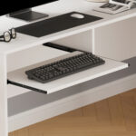 ΓΩΝΙΑΚΟ ΓΡΑΦΕΙΟ SHIG HM2135.03 MDF ΣΕ ΛΕΥΚΟ 140x120x75Υεκ - Image 5