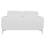 ΚΑΝΑΠΕΣ 2ΘΕΣΙΟΣ KΕΝΖΙΕ HM3121.22 ΜΕ ΛΕΥΚΟ PU 142x81x81 εκ. - Image 4
