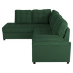 ΚΑΝΑΠΕΣ ΚΡΕΒΑΤΙ JADE HM3144.05L ΑΡΙΣΤΕΡΗ ΓΩΝΙΑ ΣΕ ΚΥΠΑΡΙΣΣΙ ΧΡΩΜΑ 250x180x88Υεκ. - Image 5
