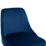 ΚΑΡΕΚΛΑ SERENITY HM8527.08 ΑΠΟ ΒΕΛΟΥΔΟ ΜΠΛΕ ΜΕ ΜΕΤΑΛΛΙΚΟ ΣΚΕΛΕΤΟ 51Χ58Χ83Υ εκ. - Image 6
