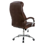 ΚΑΡΕΚΛΑ ΓΡΑΦΕΙΟΥ LANISHA HM1099.09 PU ΣΕ ΚΑΦΕ 65x73x125Υεκ - Image 5