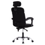 ΚΑΡΕΚΛΑ ΓΡΑΦΕΙΟΥ CRONER HM1196.01 ΜΑΥΡΟ MESH-ΜΕΤΑΛ.ΒΑΣΗ 58x99x120Υεκ. - Image 6