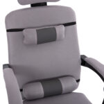 ΚΑΡΕΚΛΑ ΓΡΑΦΕΙΟΥ CRONER HM1196.02 ΓΚΡΙ MESH-ΜΕΤΑΛ.ΒΑΣΗ 58x67x124Υεκ. - Image 8