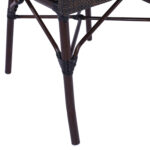 ΚΑΡΕΚΛΑ PRETORIA ΜΕΤΑΛΛΙΚΗ BAMBOO LOOK ΚΑΦΕ HM5718 54x62x89 εκ. - Image 10