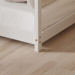 ΚΡΕΒΑΤΙ ΠΑΙΔΙΚΟ PEPE HM677.03 τ.MONTESSORI ΞΥΛΟ ΠΕΥΚΟ ΛΕΥΚΟ- 190x90εκ - Image 6