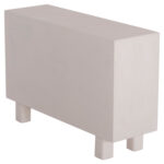 ΜΠΟΥΦΕΣ ΣΕΙΡΑ SANTORINI HM18048 MDF ΣΕ ΥΠΟΛΕΥΚΟ ΧΡΩΜΑ-3 ΣΥΡΤΑΡΙΑ & 2 ΠΟΡΤΕΣ 120x38x80Υεκ. - Image 5