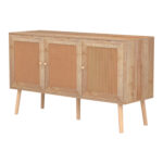 ΜΠΟΥΦΕΣ ΜΕΛΑΜΙΝΗΣ COLM- ΣΥΝΘ. RATTAN ΣΤΙΣ ΠΟΡΤΕΣ HM9220.11 120Χ39Χ70Υεκ. - Image 4