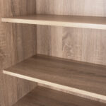 ΠΑΠΟΥΤΣΟΘΗΚΗ-ΝΤΟΥΛΑΠΑ CLUSE HM2403.20 ΜΕΛΑΜΙΝΗ SONAMA OAK ΧΡΩΜΑ 60Χ37Χ186,5Υεκ. - Image 6
