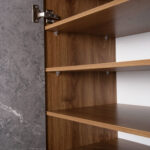ΠΑΠΟΥΤΣΟΘΗΚΗ-ΝΤΟΥΛΑΠΙ ALVARO HM8954.12 ΜΕΛΑΜΙΝΗ SONAMA-STONE TEXTURE 50Χ38Χ135Yεκ. - Image 8