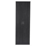 ΠΑΠΟΥΤΣΟΘΗΚΗ ΞΥΛΙΝΗ DAYANNA ΜΕ 6 ΡΑΦΙΑ 60X43X180.5εκ. ZEBRANO HM2379.01 - Image 4