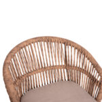 ΠΟΛΥΘΡΟΝΑ ΑΛΟΥΜΙΝΙΟΥ ORIN HM6265.02 ΛΕΥΚΗ-P.E.RATTAN ΦΥΣΙΚΟ-ΜΠΕΖ ΜΑΞΙΛΑΡΙΑ 58x61x75Υ - Image 7