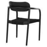 ΠΟΛΥΘΡΟΝΑ OSLO HM9636.12 ΞΥΛΟ TEAK ΜΑΥΡΟ & ΣΧΟΙΝΙ--B’ΔΙΑΛΟΓΗΣ 55x54x80Yεκ. - Image 5