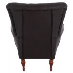 ΠΟΛΥΘΡΟΝΑ ΜΠΕΡΖΕΡΑ Τ. CHESTERFIELD ΣΕ ΧΡΩΜΑ ΚΑΦΕ HM9217.03 87x88x100 εκ. - Image 6