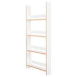 ΡΑΦΙΕΡΑ ΤΟΙΧΟΥ SANI HM18224.01 ΜΕΛΑΜΙΝΗ ΣΕ ΛΕΥΚΟ 60x10x120Υεκ. (4 ΡΑΦΙΑ) - Image 4