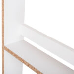 ΡΑΦΙΕΡΑ ΤΟΙΧΟΥ SANI HM18224.01 ΜΕΛΑΜΙΝΗ ΣΕ ΛΕΥΚΟ 60x10x120Υεκ. (4 ΡΑΦΙΑ) - Image 7