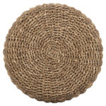 ΣΚΑΜΠΟ BEAM HM7827 ΞΥΛΟ ΤΕΑΚ ΚΑΙ SEAGRASS ΣΕ ΦΥΣΙΚΟ & ΜΑΥΡΟ Φ43x45Yεκ. - Image 5