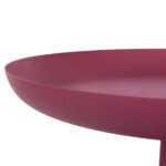 ΤΡΑΠΕΖΙ ΒΟΗΘΗΤΙΚΟ ΣΤΡΟΓΓΥΛΟ DELBEL HM4262.06 ΜΕΤΑΛΛΟ ΣΕ ΡΟΖ Φ36x49Υ εκ. - Image 5