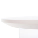 ΤΡΑΠΕΖΙ ΣΑΛΟΝΙΟΥ ACRYLON HM9779.01 HPL ΛΕΥΚΟ ΜΑΡΜΑΡΟ-ΑΚΡΥΛΙΚΟ ΠΟΔΙ Φ40x41Υεκ. - Image 7