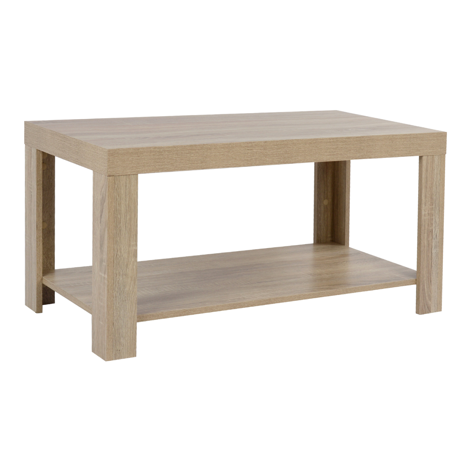 trapezi-salonioy-melaminis-fb9220702-son ΤΡΑΠΕΖΙ ΣΑΛΟΝΙΟΥ ΜΕΛΑΜΙΝΗΣ ALAYNA HM2207.02 SONAMA 90X45X45 εκ. - Image 1