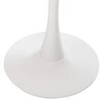 ΤΡΑΠΕΖΙ ΤΡΑΠΕΖΑΡΙΑΣ ROLLO HM9422.11 ΣΤΡΟΓΓΥΛΟ WHITE MARBLE Φ120x74Yεκ. - Image 3