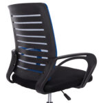 ΚΑΡΕΚΛΑ ΓΡΑΦΕΙΟΥ TRAIL HM1192.96 ΜΠΛΕ & ΜΑΥΡΟ MESH 62x51x98Υεκ. Β' ΔΙΑΛΟΓΗΣ - Image 8