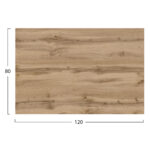ΕΠΙΦΑΝΕΙΑ ΤΡΑΠΕΖΙΟΥ HPL ΟΡΘΟΓΩΝΙΑ HM5840.36 SONAMA OAK 120x80εκ. - Image 2