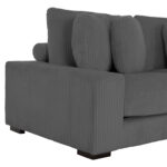 ΚΑΝΑΠΕΣ ΔΕΞΙΑ ΓΩΝΙΑ CRANFIELD HM3287.01R ΓΚΡΙ ΡΙΓΕ ΥΦΑΣΜΑ 315x167(γωνία)x67Υεκ. - Image 9