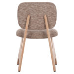 ΚΑΡΕΚΛΑ ΤΡΑΠΕΖΑΡΙΑΣ BELLISI HM18248.01 ΚΑΦΕ ΥΦΑΣΜΑ-PLYWOOD ΧΡΩΜΑ ΔΡΥΟΣ 53x56x78Υεκ. - Image 6