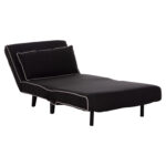ΠΟΛΥΘΡΟΝΑ ΚΡΕΒΑΤΙ BRAXTON HM8425.03 ΜΑΥΡΟ ΥΦΑΣΜΑ 78x88x78Υεκ. - Image 4