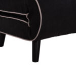 ΠΟΛΥΘΡΟΝΑ ΚΡΕΒΑΤΙ BRAXTON HM8425.03 ΜΑΥΡΟ ΥΦΑΣΜΑ 78x88x78Υεκ. - Image 10