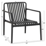 ΠΟΛΥΘΡΟΝΑ LOUNGE ΕΞΩΤ.ΧΩΡΟΥ MALEN HM6626.02 ΜΑΥΡΟ ΠΟΛΥΠΡΟΠΥΛΕΝΙΟ 67x75x75Υεκ - Image 2