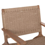 ΠΟΛΥΘΡΟΝΑ LOUNGE MONTER HM6241.01 ΞΥΛΟ ΑΚΑΚΙΑΣ ΦΥΣΙΚΟ-ΣΧΟΙΝΙ ΜΠΕΖ 63.5x60x69Υεκ - Image 7