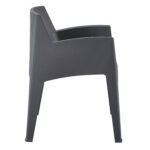 ΠΟΛΥΘΡΟΝΑ ΠΟΛΥΠΡΟΠΥΛΕΝΙΟΥ SLEEK HM6370.10 ΓΚΡΙ 68x63x82,5Υεκ. - Image 4