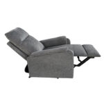 ΣΕΤ ΚΑΝΑΠΕΣ-ΠΟΛΥΘΡΟΝΑ RELAX SYNTHIA HM10736.03 ΓΚΡΙ ΥΦΑΣΜΑ-ΗΛ.ΑΝΑΚΛΙΣΗ [R] - Image 9