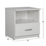 ΣΕΤ ΚΡΕΒΑΤΟΚΑΜΑΡΑΣ 6ΤΜΧ ADLER HM11759.03 ΜΕΛΑΜΙΝΗ ΛΕΥΚΗ-ΓΙΑ ΣΤΡΩΜΑ 160x200εκ - Image 6