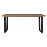 ΣΕΤ ΤΡΑΠΕΖΑΡΙΑΣ 7ΤΜΧ MANIDO HM10949.03 MDF TOP--ΥΦΑΣΜΑ TAUPE & ΜΕΤΑΛΛΟ ΜΑΥΡΟ - Image 8