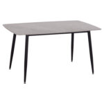ΤΡΑΠΕΖΙ RAVEN HM18149.13 ΚΕΡΑΜΙΚΟ TOP ΜΕ ΟΨΗ ΓΚΡΙ ΜΑΡΜΑΡΟ 140x80x74Υεκ. - Image 5