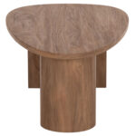 ΤΡΑΠΕΖΙ ΣΑΛΟΝΙΟΥ ΟΒΑΛ ALPER HM18327 MDF ΣΕ SONAMA ΧΡΩΜΑ 110x60x40Υεκ - Image 5