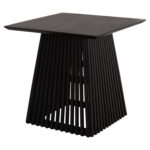 ΤΡΑΠΕΖΙ ΤΡΑΠΕΖΑΡΙΑΣ ΤΕΤΡΑΓΩΝΟ FRANTZ HM9458.02 MINDI ΞΥΛΟ ΜΑΥΡΟ 80x80x78Yεκ. - Image 7